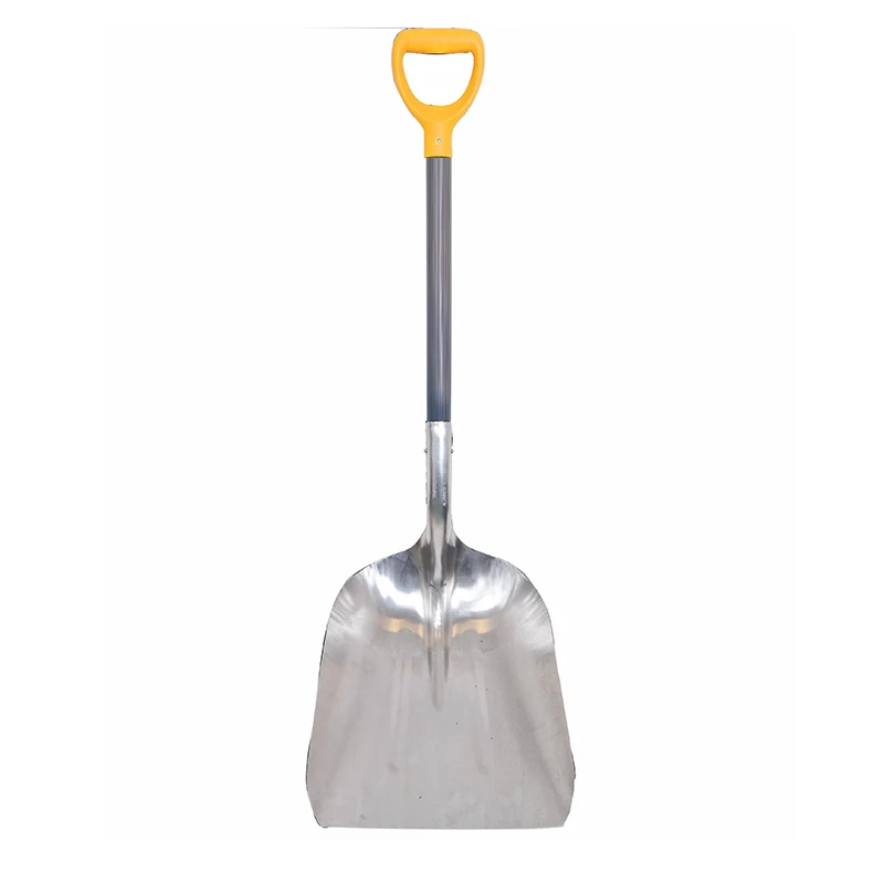 Plastic Snow Shovel with Fibreglass Handle Pb Grip Industrial Wooden Handle 3 Years Snow Shovel from The Roof TANGSHAN 1.2M 12in