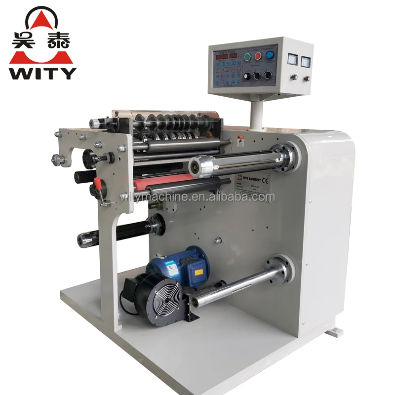 Adhesive Label Paper Slitting and Rewinding Machine for Flexo Labels