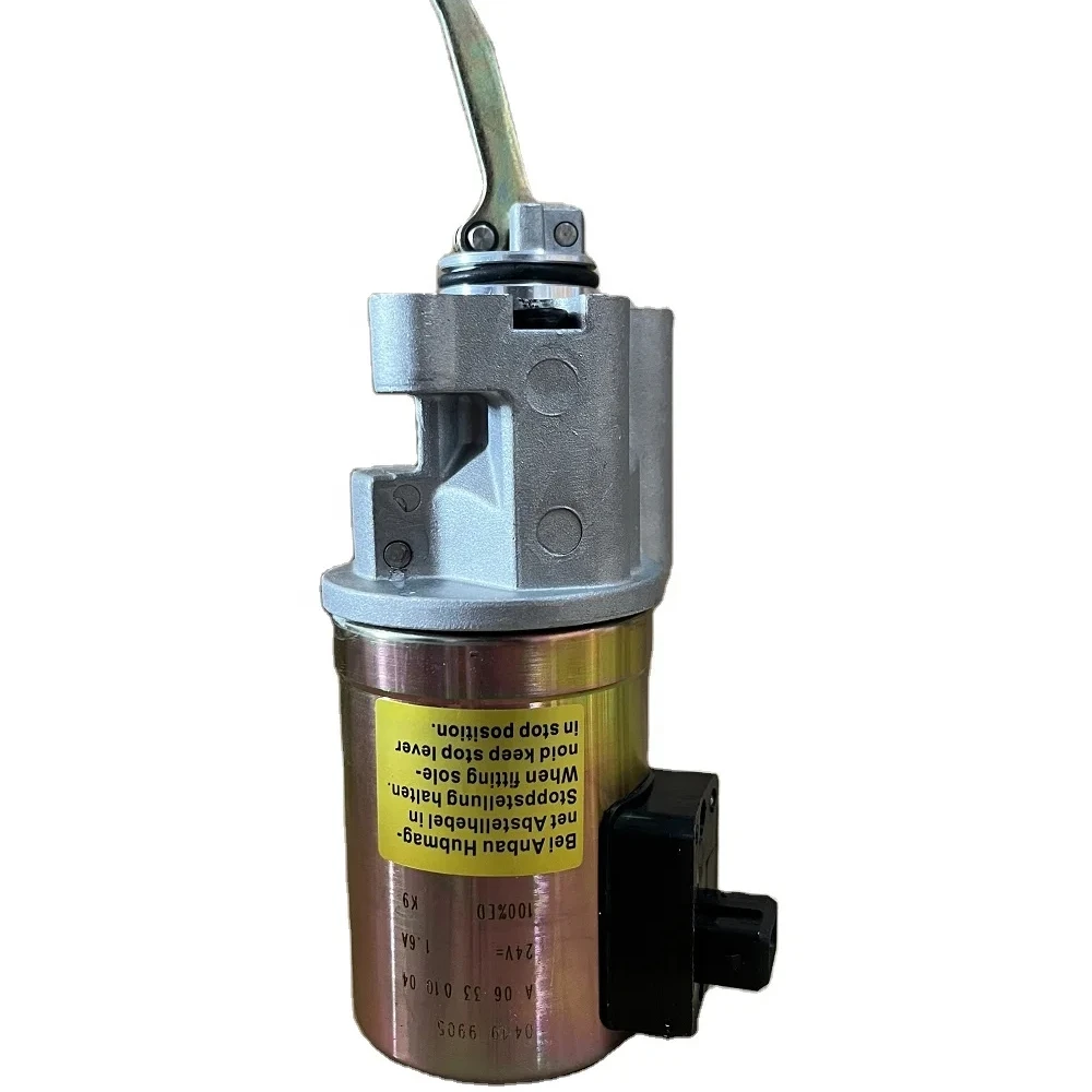 Shutdown device solenoid valve 12v  24v  04199905 04206917 02113793 for Deutz 2012 1012 1013 engine