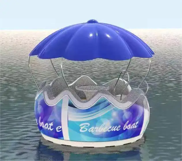 Polyethylene Material Heitro Brand BBQ Donut Boat