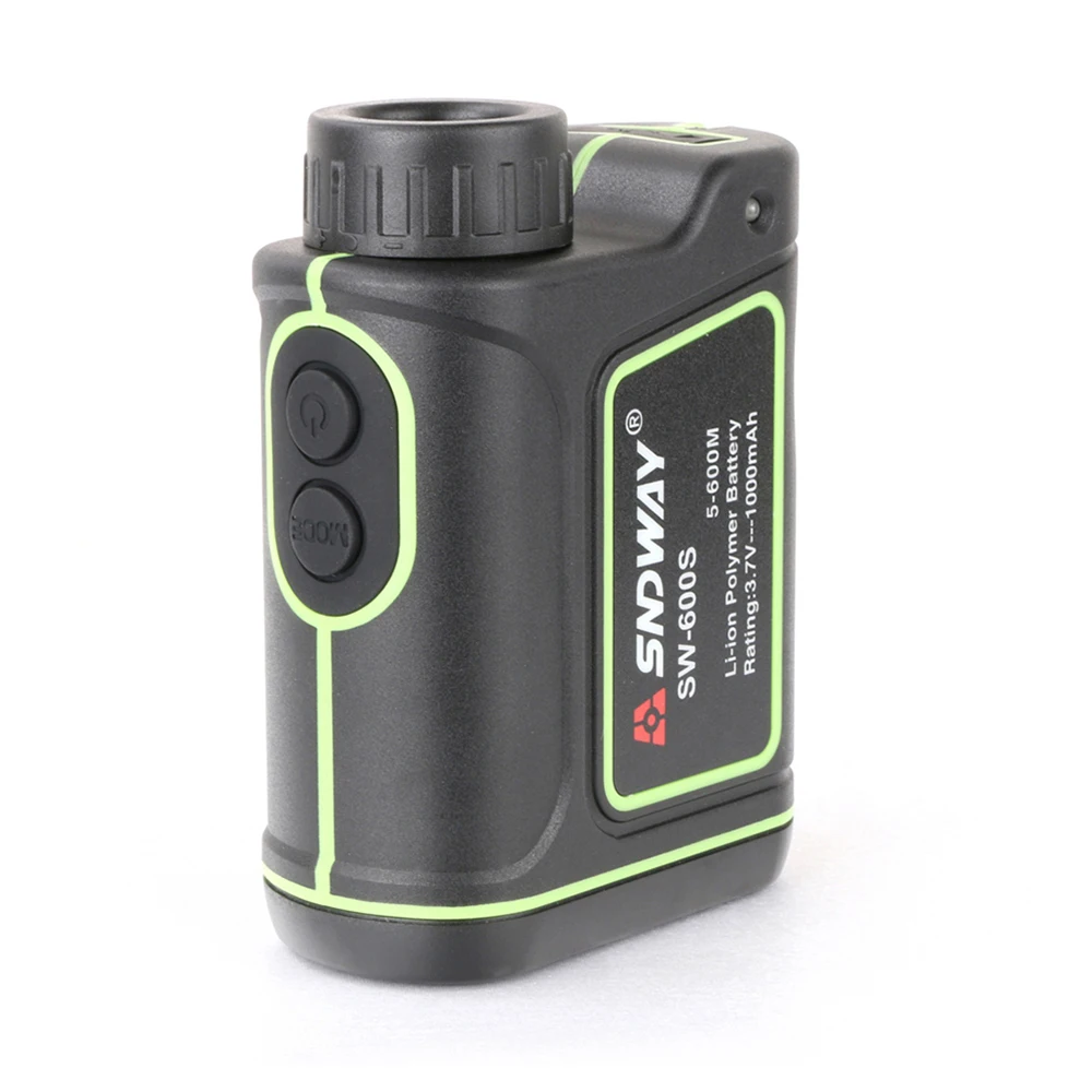SNDWAY Golf Laser Rangefinder Tape Distance Meter Hunting Monocular Telescope Trena Laser Range Finder Measure 600M SW-600S