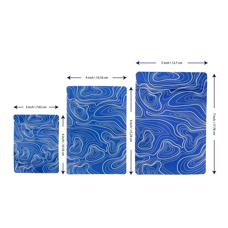 Custom 4 x 6 11x10 10x15cm black white green blue pink red color aluminum foil small packaging mylar zip lock bags