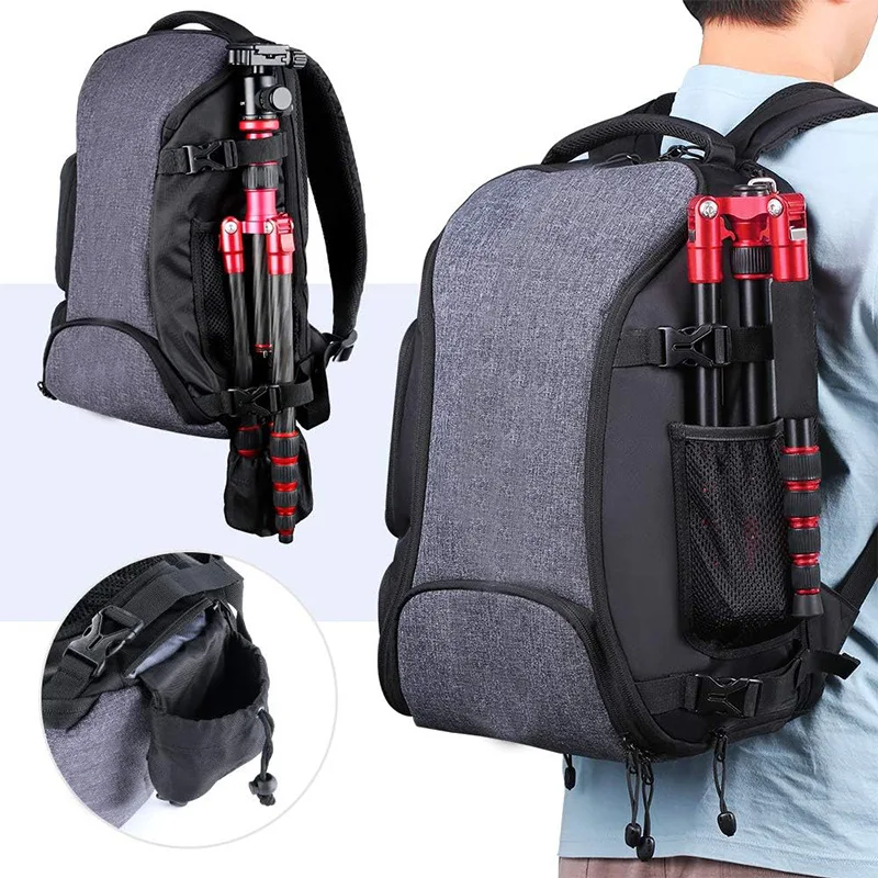 Custom Oxford SLR Camera Video Bags Bagpack for Outdoor Travel Photography Accessories Storage Bags DSLR Digital Camera Backpack