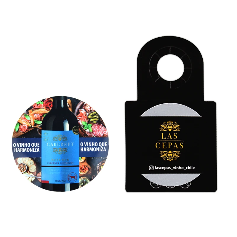 Manufacturer Pretty Mini Wine Drop Stopping Pour Spouts Reusable Round Foil Drip Stop Foil Disk Pourer For Wine Pouring Disc