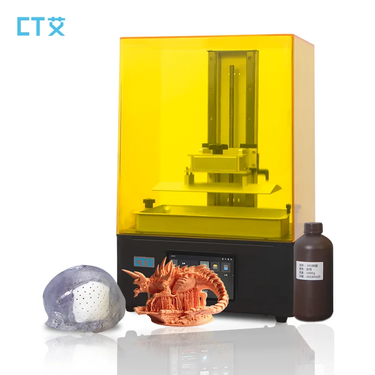 Новый 16k ультра высокой четкости акриловый 3d принтер мини промышленный класс настольный для печати игрушек