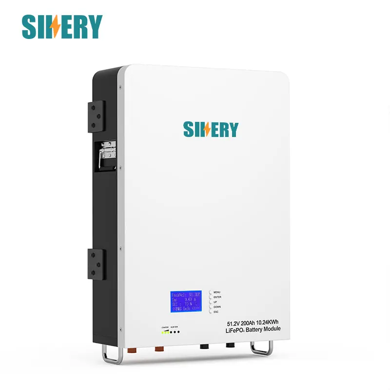 Sikery 100AH 200AH 48V 51.2v BMS Battery System 37.5 54.75VDC SPW SBS lithium LiFePO4 Lithium Energy Storage Ion Solar Battery