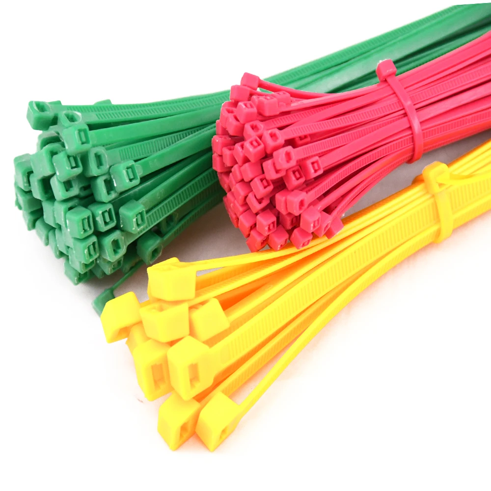 OEM China Factory Self-locking Zip tie plastic cable tie 4.8*300mm plastic fastener