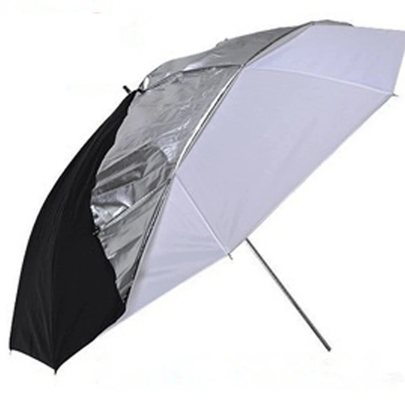 33inch 83cm photography lighting soft Removable Black Cover reflector 2 in 1 Umbrellas