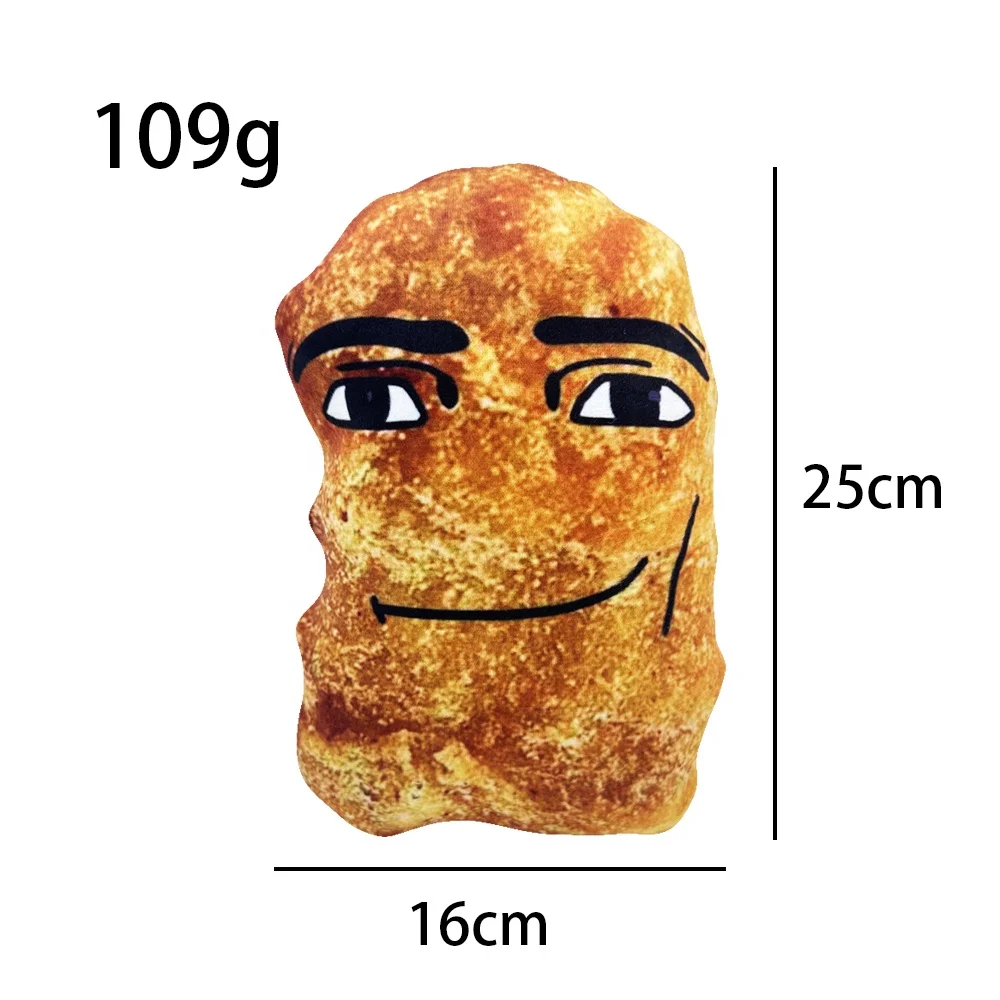 Wholesale Gegagedigedagedago Stone Pillow Funny Expression Stuffed Plush Stone Toy Gifts