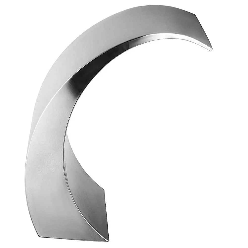 Stainless Steel Silver Waterfall Pool For In Ground Pools Outdoor Garden