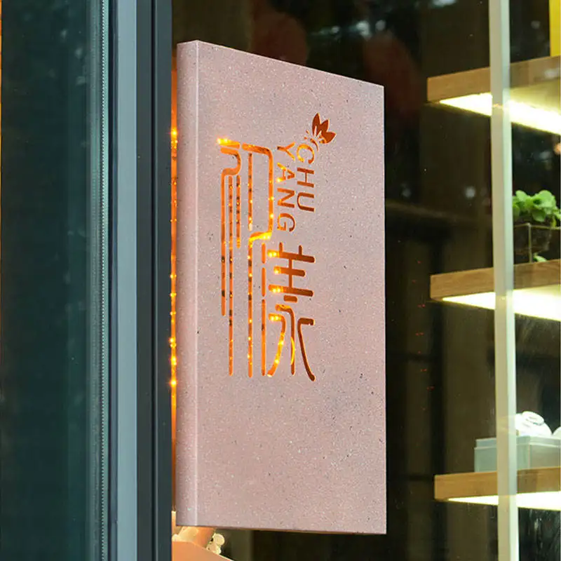 Install Letter Posters To Display Outdoor Ultra-Thin Acrylic Led Lightbox Logo