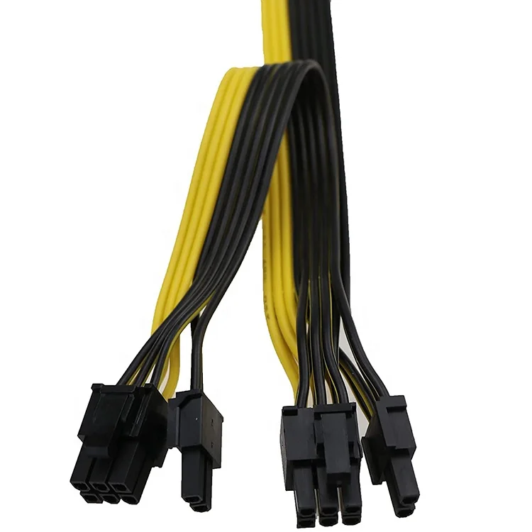 30 см 8 Pin рукава кабель Pcie 8Pin плоский сплиттер БП коммутационная плата 12 кабелями
