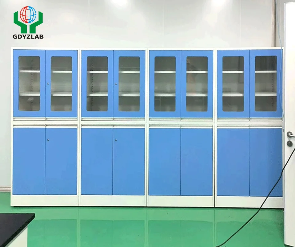 Chemical Reagent Storage Cabinet Ventilation System All Steel Reagent Storage Cabinet for Laboratory