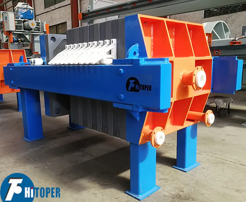 Made in China hot sale membrane compress filter press,TPE material membrane filter plate of seconding squeezing process filter