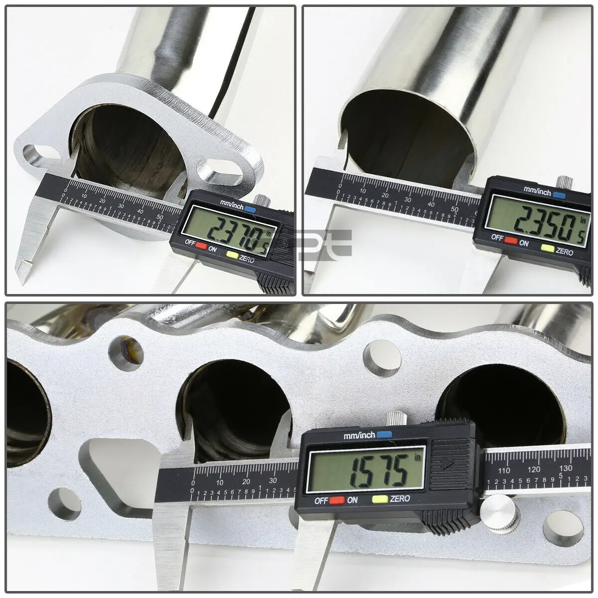 Exhaust Pipe Stainless Steel For Metallic Stainless Steel Exhaust Header For 00-04 Ford Focus ZX3/ZX5 2.0L