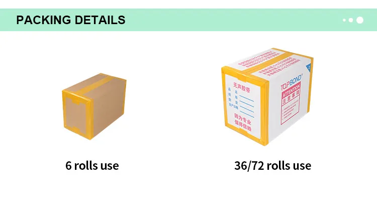no noise packing tape