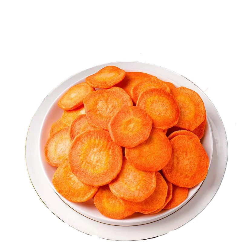 Taiwan snacks wholesale Haoqi carrot simply slices dehydrated ready to eat fruits and vegetables dried fruits (1600607087452)