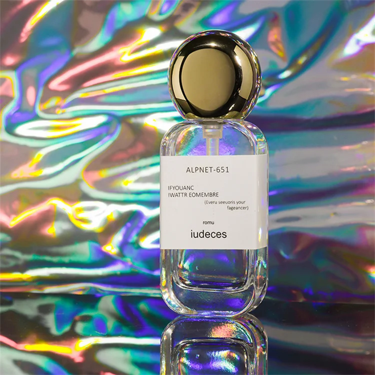 Cosmetic packaging 30ml 50ml 100ml glass luxury high transparent 30g cosmetic cream bottle skin care serum bottle