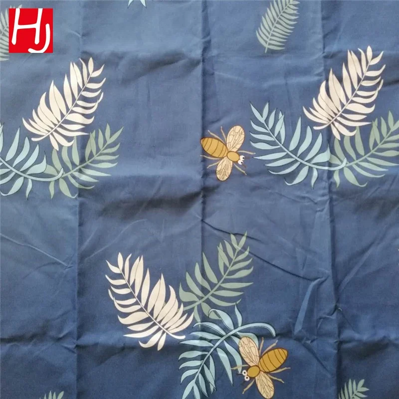 Bed Sheets Polyester Fabric Brushed Disperse Printing