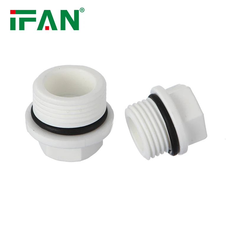 Фитинги для труб IFAN ISO 15874 пластиковые PPR белые 1/2