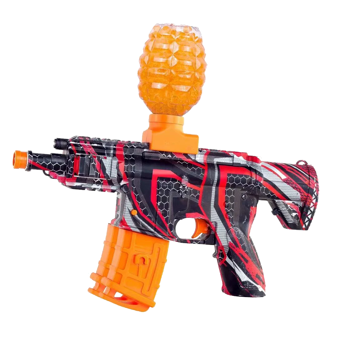 Summer Outdoor Toys Children Hand-Held Mini M416 Gel Ball Launcher Water Bomb Impact Blasting Gel Gun