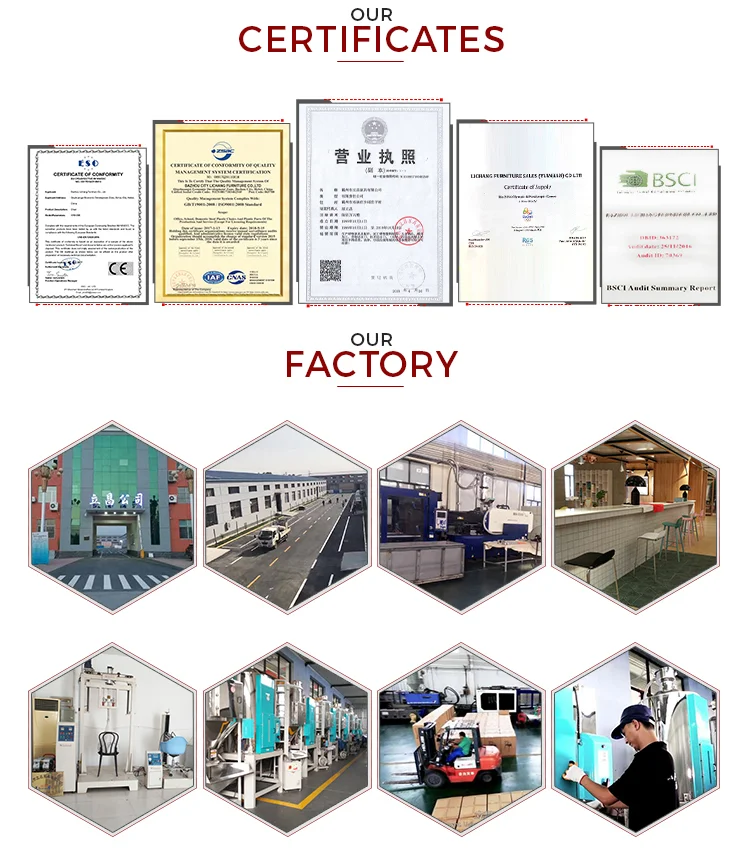 Nordic Style Stackable Outdoor Dining Chair PP Hotel Garden Office Living Room Chair Comfortable Seat Plastic Home Furniture