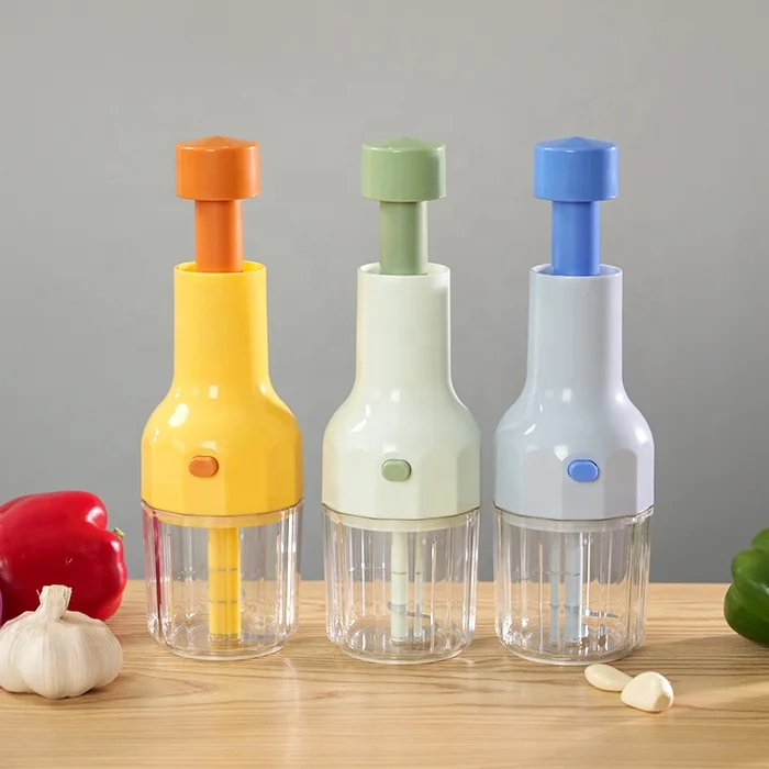 Fruits Vegetables Press Manual Garlic Onions Pepper Cutter Mini Food Processor Slicer Chopper Kitchen Tool