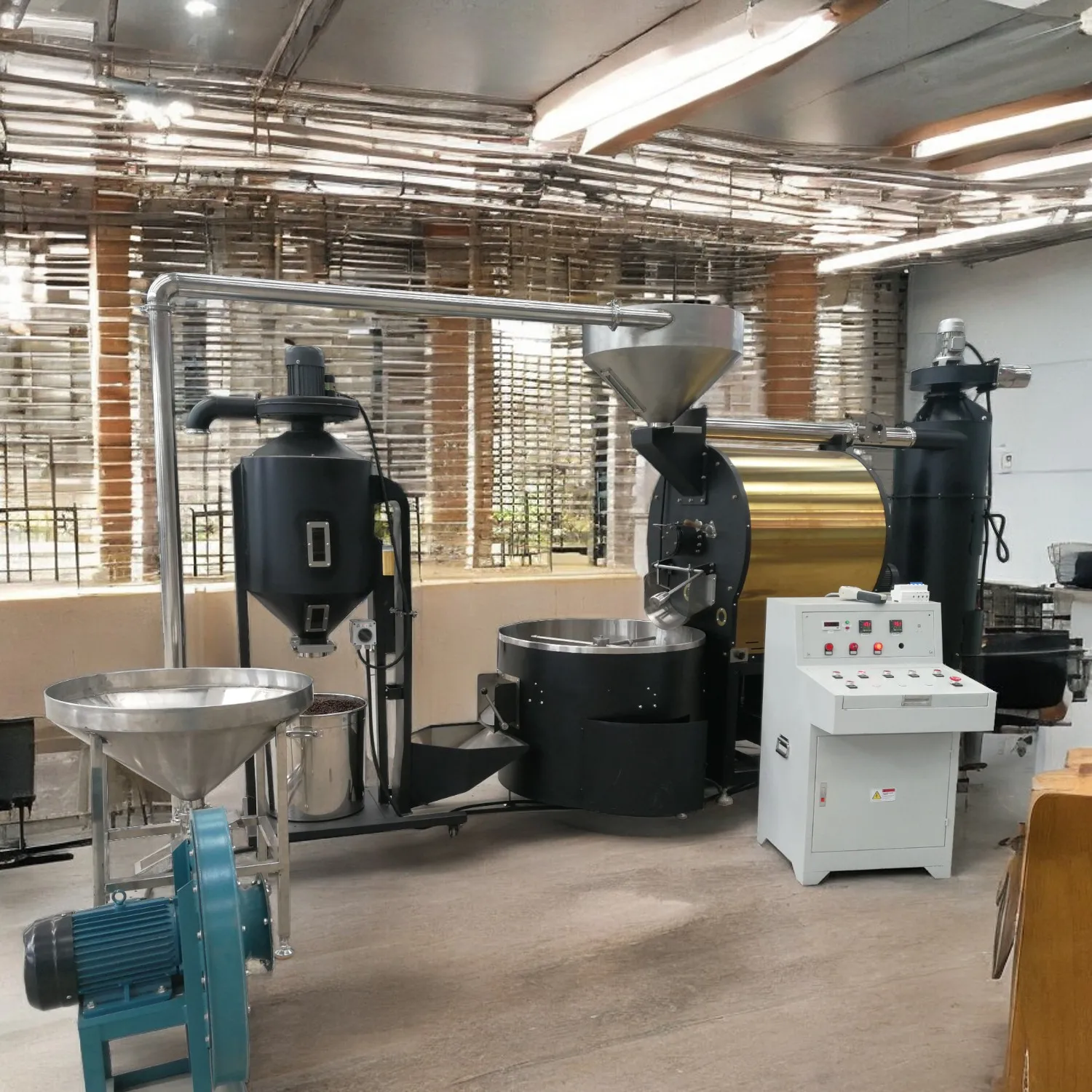 30kg From To 10kg 120 Kg Tostadora De Cafe Industrial 1ton S Roasting Used Commercial 5kg Turkish Machine Coffee Roaster