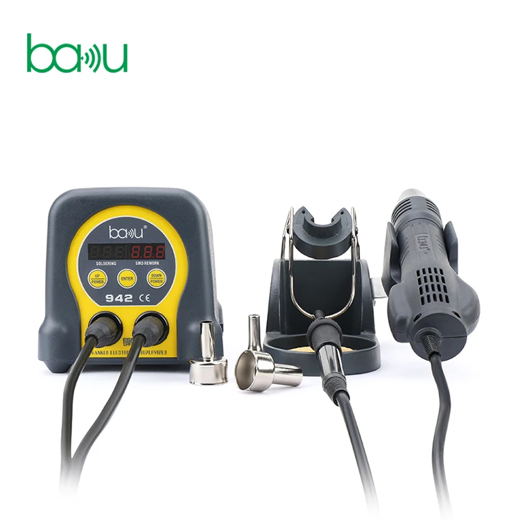 BAKU ba-942 smd rework station pcb motherboard hot air rework station bga rework station with camera