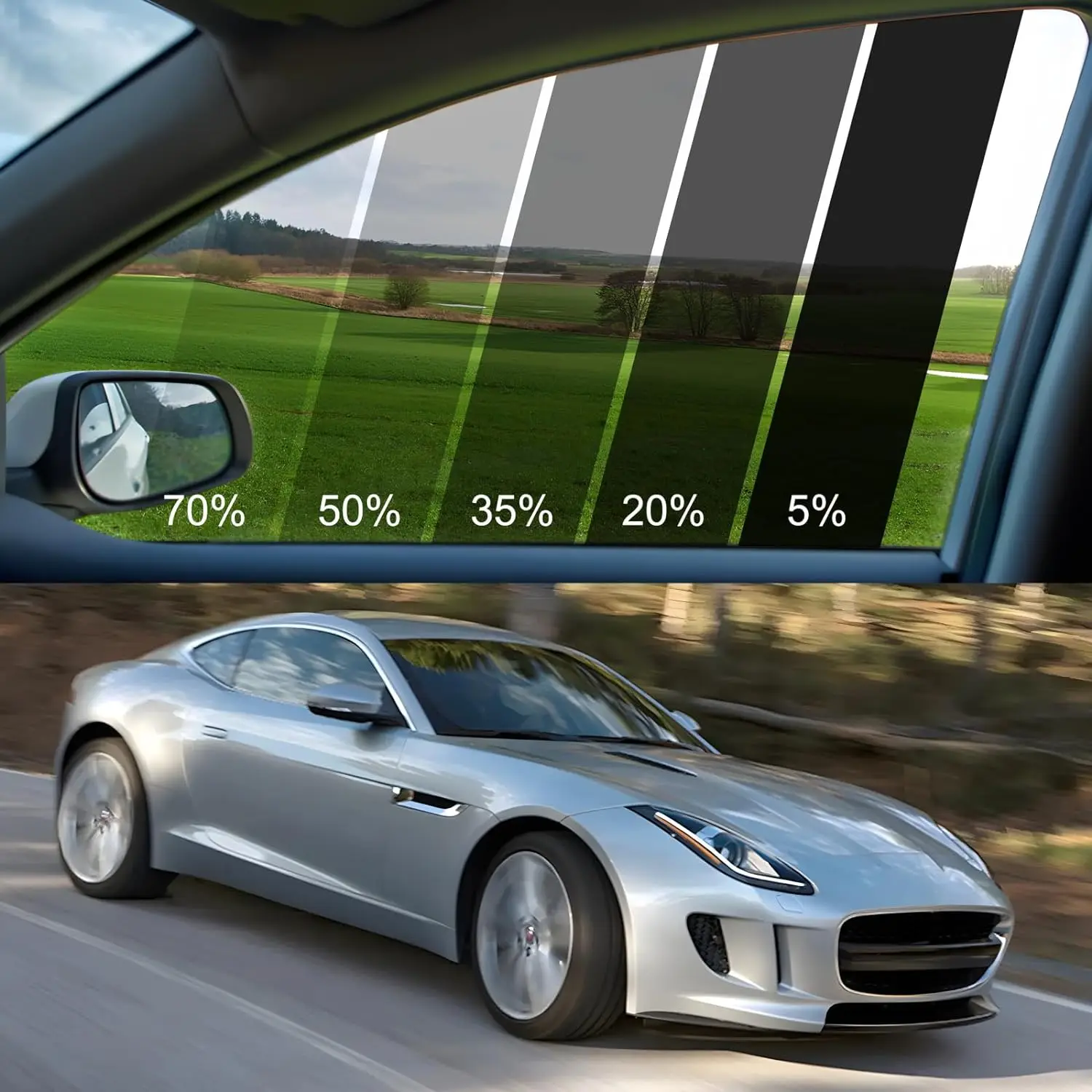 Seaart Latest Cost Effective Car Solar Films Nano Ceramic DIY Install UV 99% Curing Window Glass Tint Film Roll Wholesale
