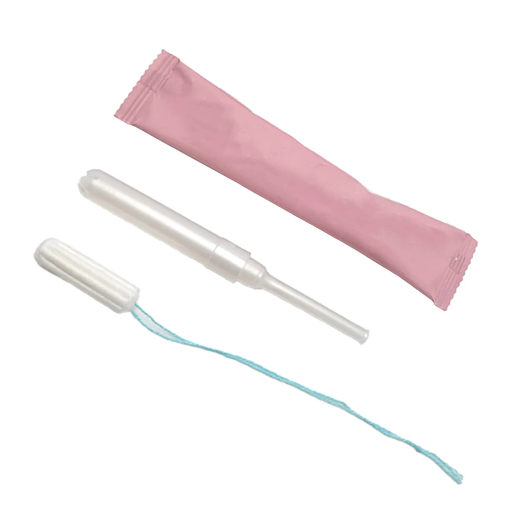 Hot Sell Wholesale Disposable Bulk 100% Organic Cotton Menstrual Tampon Vagina Catheter Tampon Vaginal Clean Point Tampons