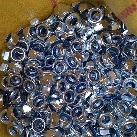 DIN985 DIN982 China Manufacturer Galvanized M8 M10 M12 Nylock Nut Nylon Insert Lock Nut
