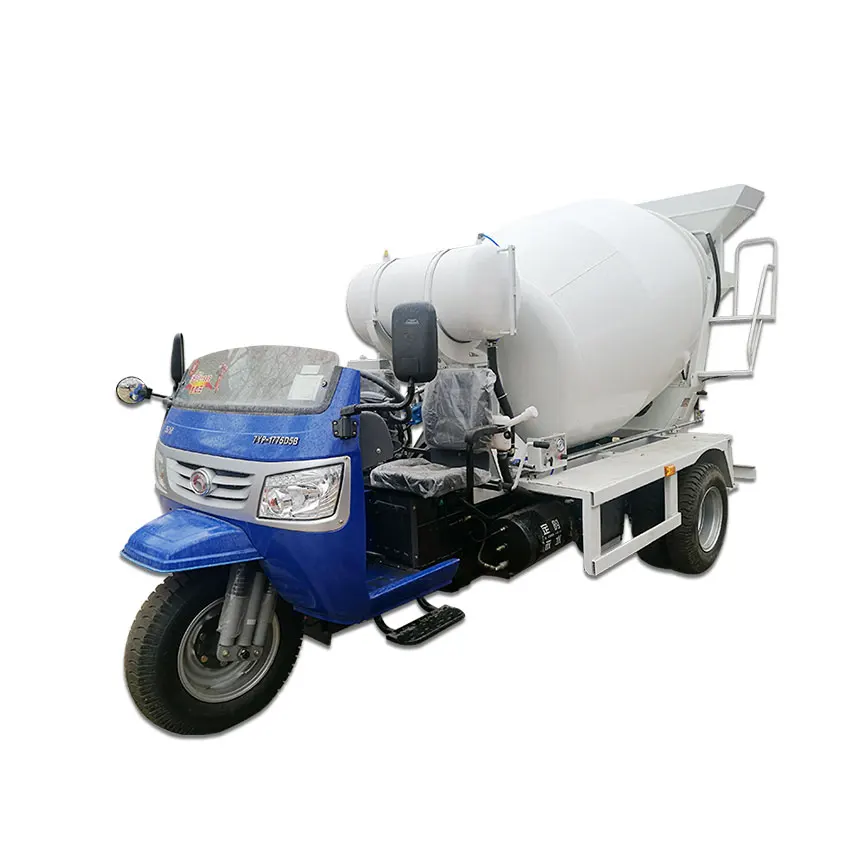 Hot Sale Mobile Tricycle Transit Beton Mini Truck Concrete Mixer