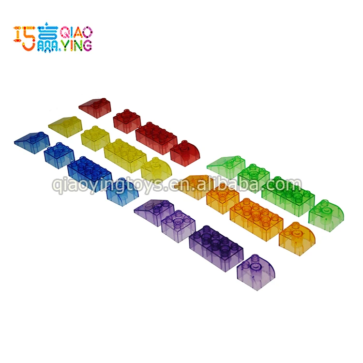 Translucent Module Blocks Interlocking Toys Building Blocks Construction Toys For Kids-90 Pieces