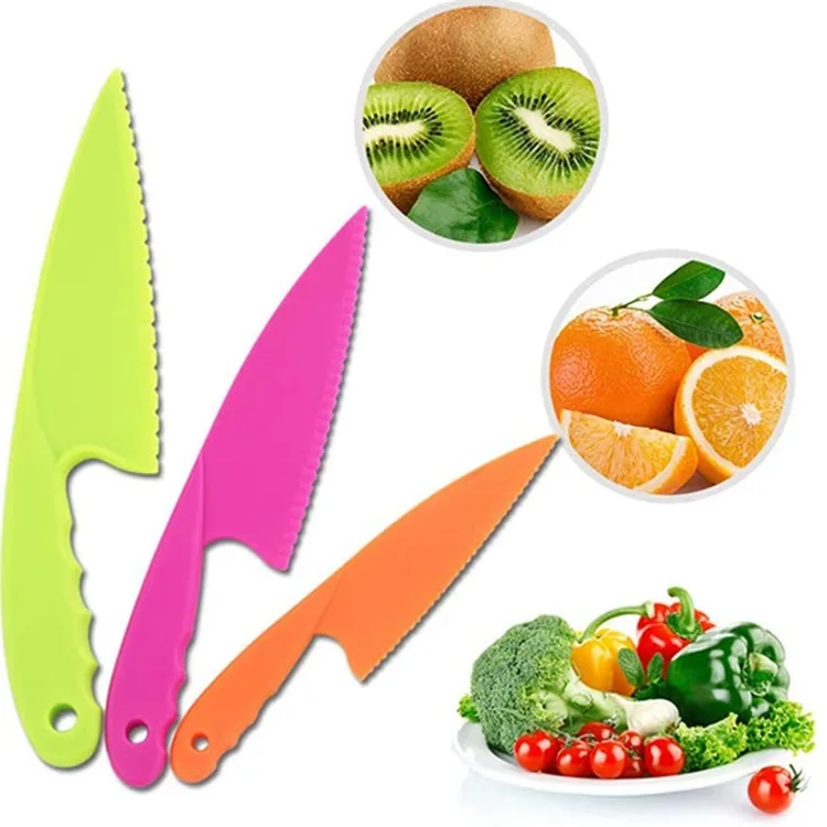 Eco Friendly Factory sales 3 Piece safety Kid Knives
