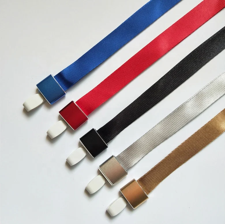 High quality metal hook lanyard polyester rope with retractable accessories lanyards