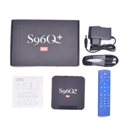 S96Q plus H616 6K 4G 32G Tv Box Android 10 Smart Media Player Tv Box VS X96 mate