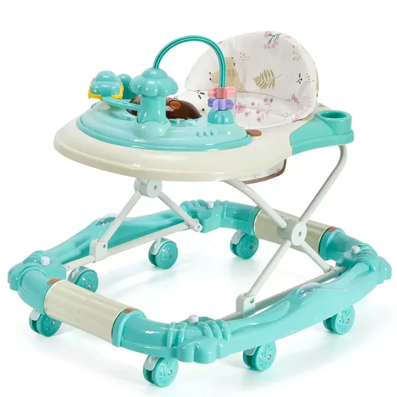 Andaderas Para Bebes Baby Push Walker Sit-To-Stand Learning Walker Kids Rocking Function Baby Walker With Wheels And Seat