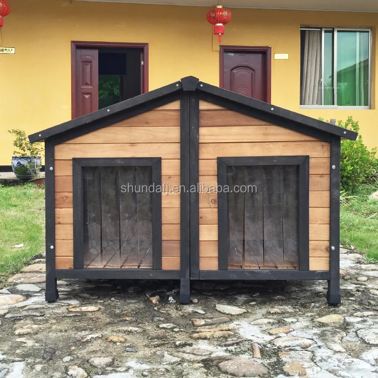 SDD012 New Dog Products 2024 Kennel Dog Decorative Double Decker Kennel Pet House for Large Dog