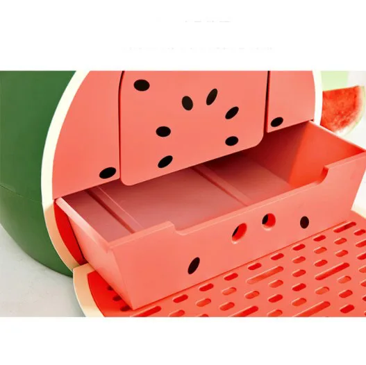 Wholesale watermelon shape fully enclosed cat toilet pet closed cat litter box