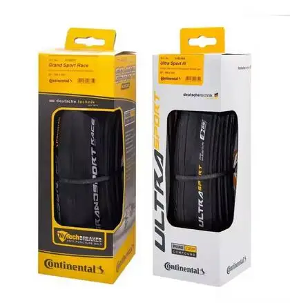 Continental Ultra Sport III 700x23/25/28c Black Folding PureGrip 3 Road Bike Tire Folding Tyre