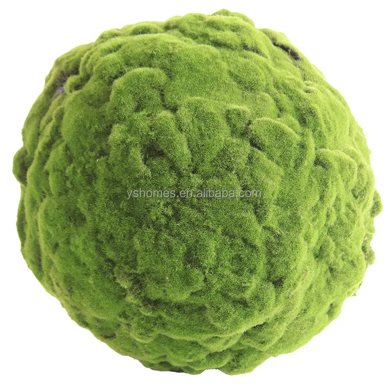 Simulation moss ball hanging decoration artificial plant ceiling space decoration wedding decoration