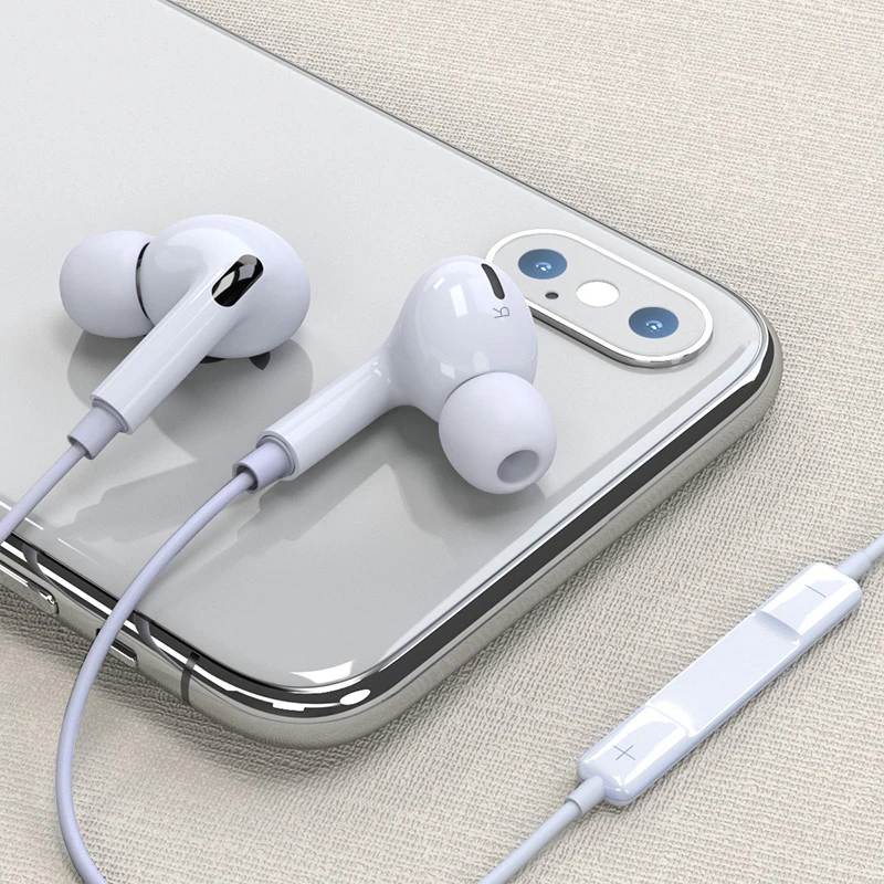 Shenzhen wired headset cheap wired earphone headphone handsfree gaming type c earphone