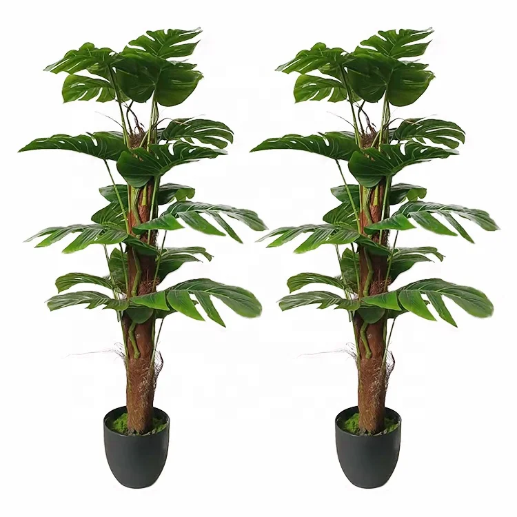 Искусственное зеленое растение Philodendron розовая принцесса декоративное искусственные Редкие растения philodendron для украшения дома