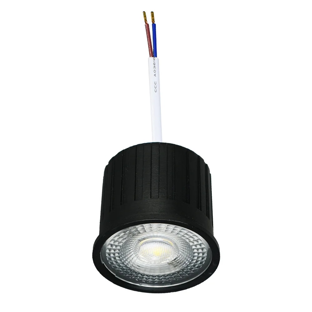 Factory Direct Sale 5W 6W 7W 9W High lumen COB LED MR16 Module 29mm ultra thin MR16 led module with lens