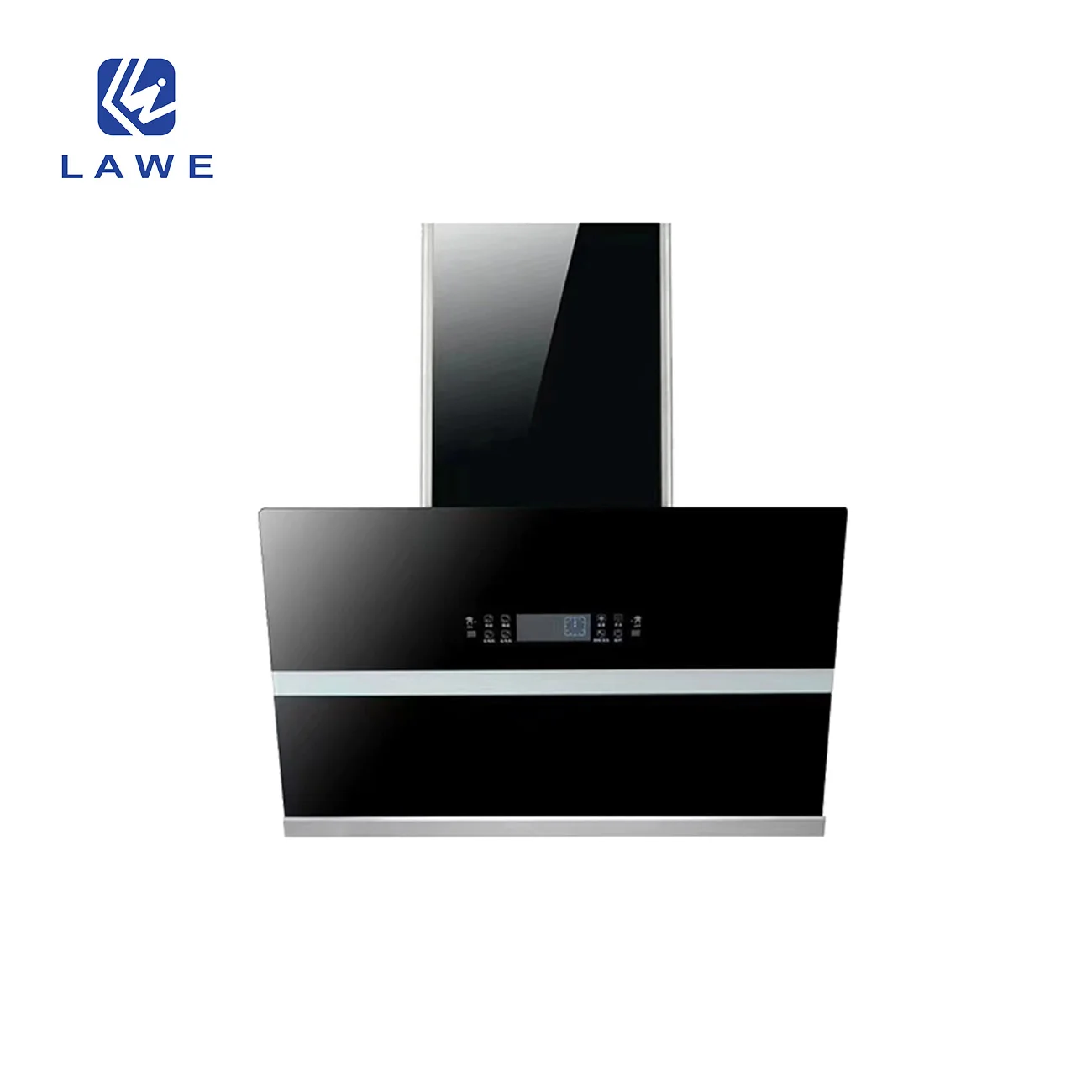 Guangdong Hot Sell Range Hood with White Shell Chimney Hood and Touch Switch Chimney Kitchen Hood