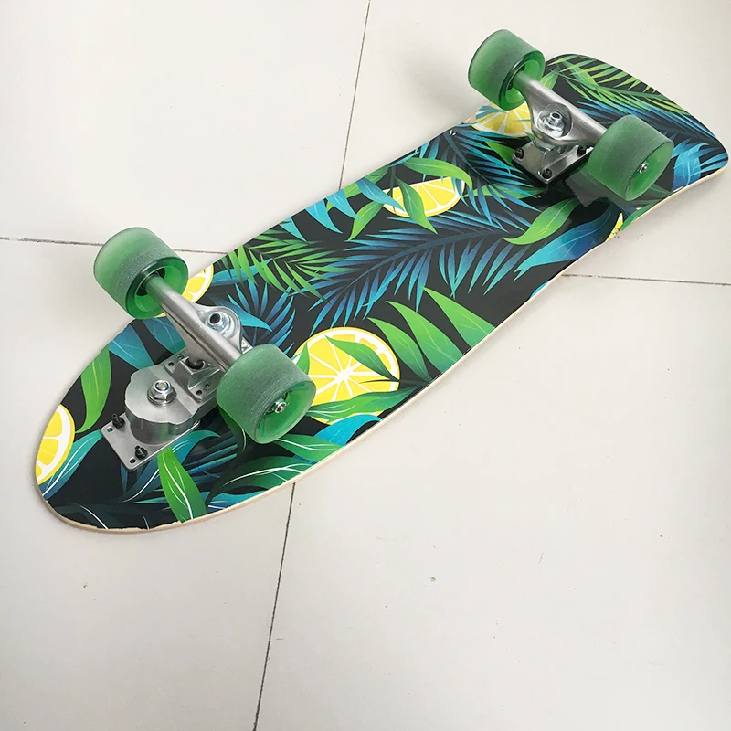  Surf скейт S7 Land резчик Surfskate 7 слоев клена для серфинга катания на