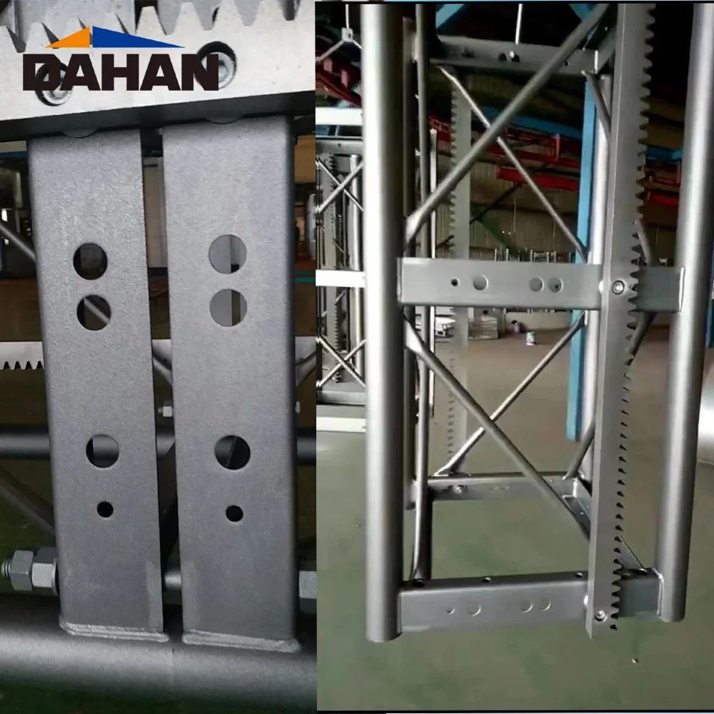 Подержанный строительный Лифт для строительной площадки SC200/200 0-54 м/мин 2T