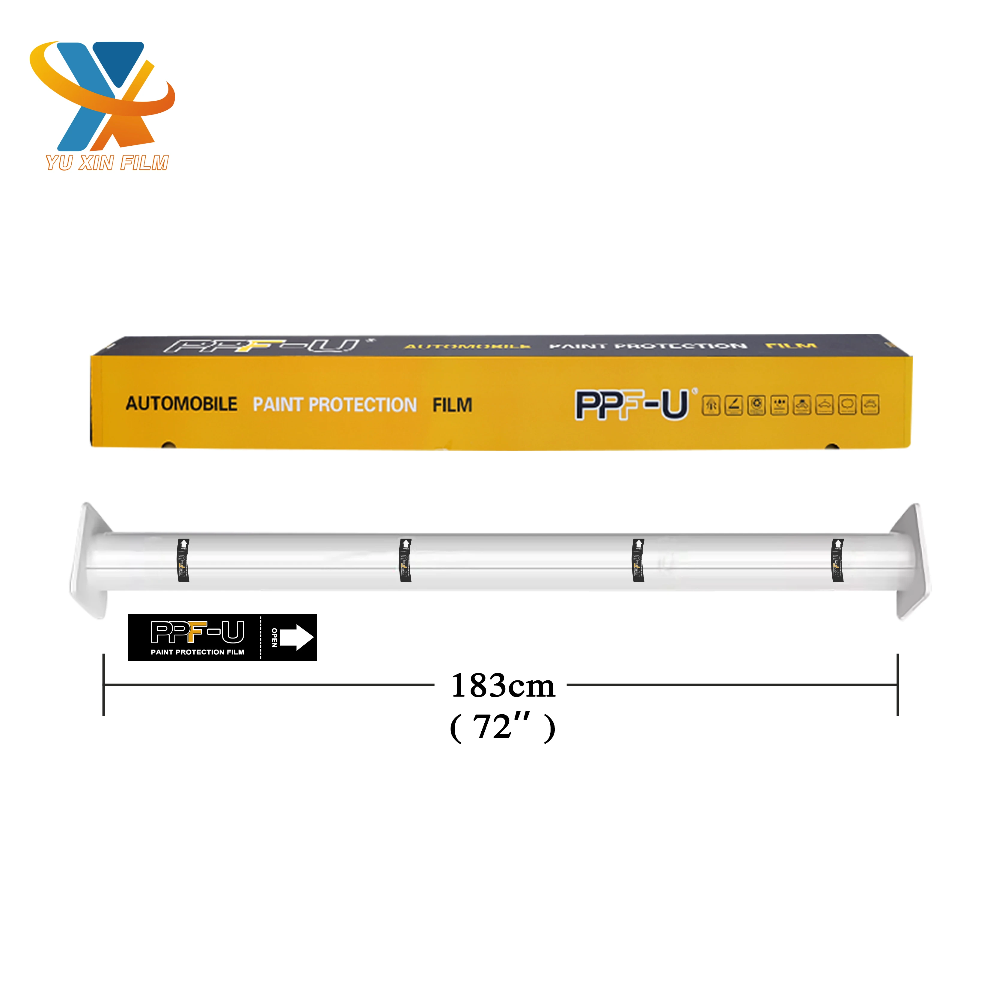 1.83*15M Anti-Yellow Anti Scratch Self Healing Car Paint Protection Film TPU PPF
