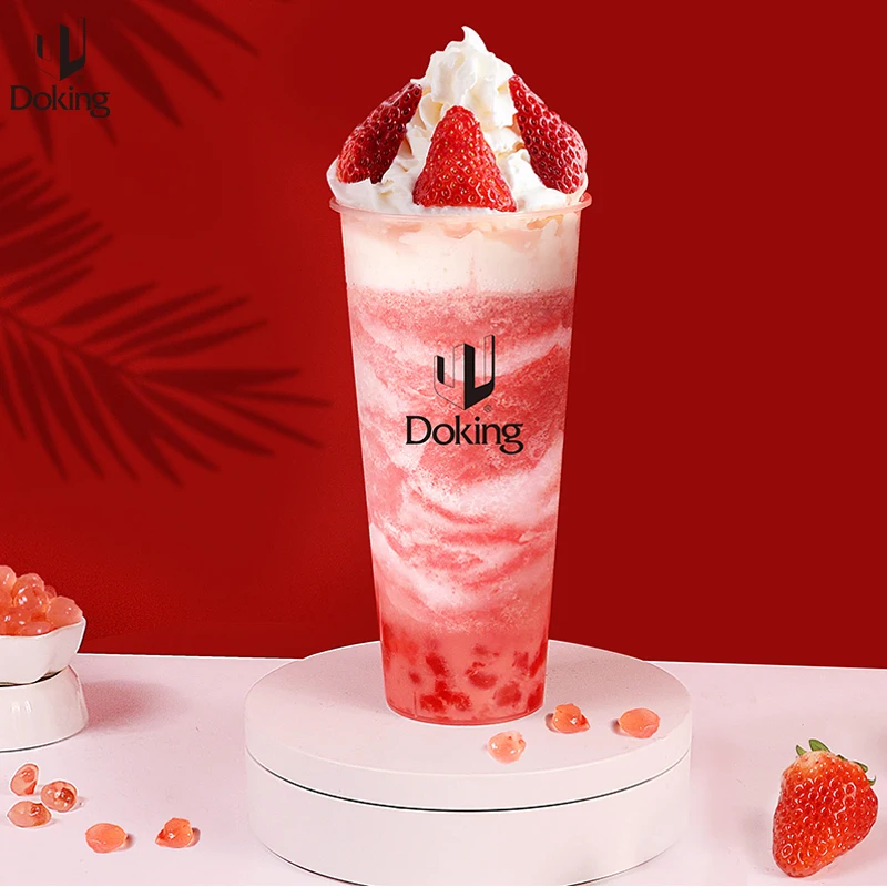 Doking Strawberry Jam strawberries granules Sauce for bread bakery Smoothie desserts Boba drinks milk tea drink